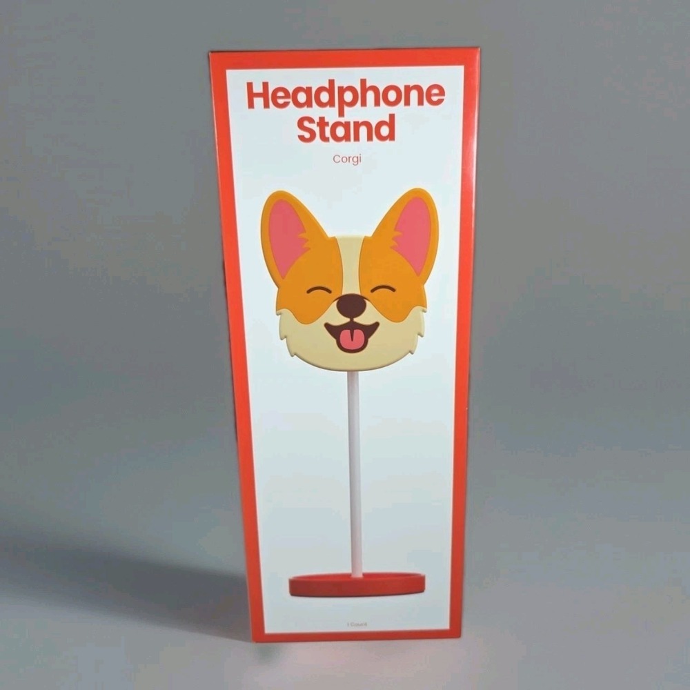 NEW CORGI Headphone Stand Desk Holder Cute Headset Organizer
